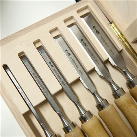 pfeil swiss made steel bench chisels in box|pfeil beveled chisel.